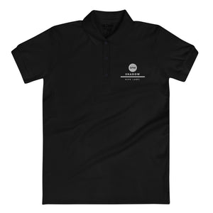 5pm Shadow Embroidered Women's Polo Shirt - 5pm Shadow SMP Pigment